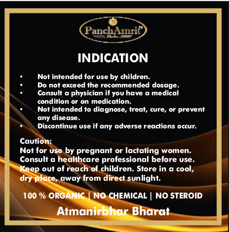 PanchAmrit Himalayan Shilajit Gold Resin – Ayurvedic Strength, Stamina & Power Booster | Infused with 5 Natural Herbs, 20g - PANCHAMRIT HERBS